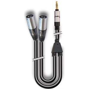 AudioDesign VX201 6S cavo Jack 3.5 stereo > 2XLR M