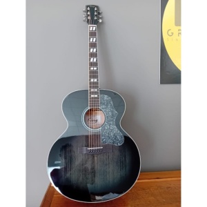 KING GSJ-232 TBK 42'' Chitarra Acustica JUMBO Solid top transparent black