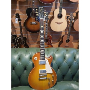 usato Gibson Custom Les Paul Standard 1958 Reissue Lemon Burst con custodia