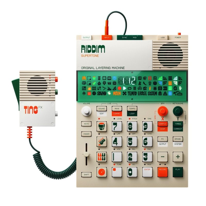Teenage Engineering EP40 Riddim Campionatore Portatile con Sequencer Integrato Ideale per Raggae