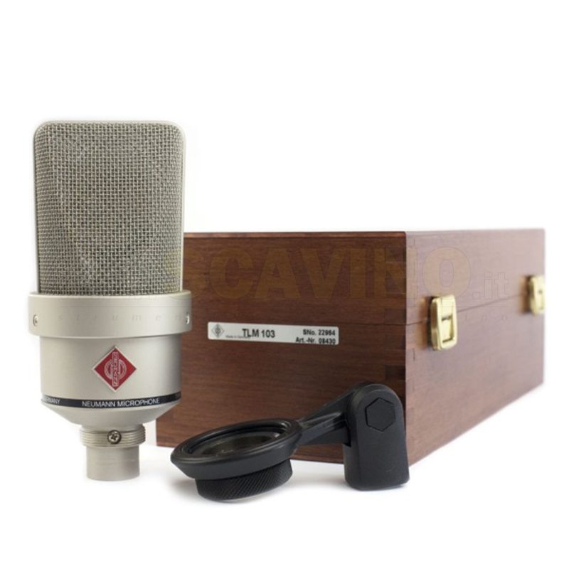 Neumann TLM103 Box in Legno Microfono Condensatore