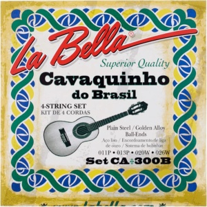 La Bella CA300B Set Corde Cavaquinho Brasiliano con pallino