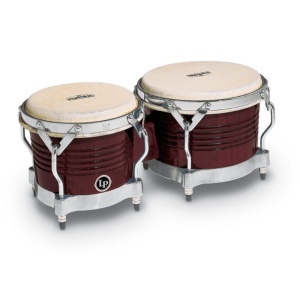 Latin Percussion M201-ABW Bongos Matador Wood
