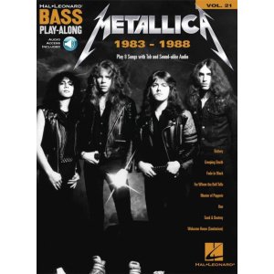 METALLICA - 1983-1988 - Bass Play Along