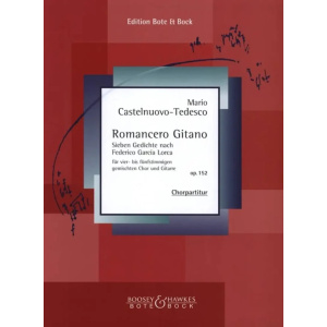 CASTELNUOVO-TEDESCO - Romancero Gitano op. 152