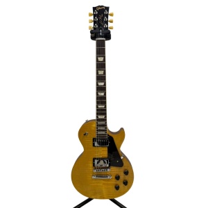GIBSON MODERN LES PAUL STUDIO FIGURED DEALER EXCLUSIVES ANTIQUE NATURAL