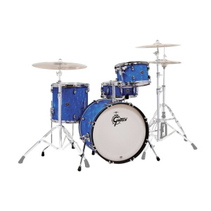 GRETSCH CATALINA CLUB SHELL BLUE SATIN FLAME