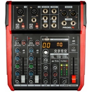 PROEL PLAYMIX 6 FX/USB/BT