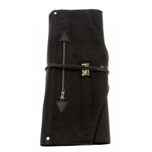 WAX CANVAS ROLL-UP STICK CASE - BLACK