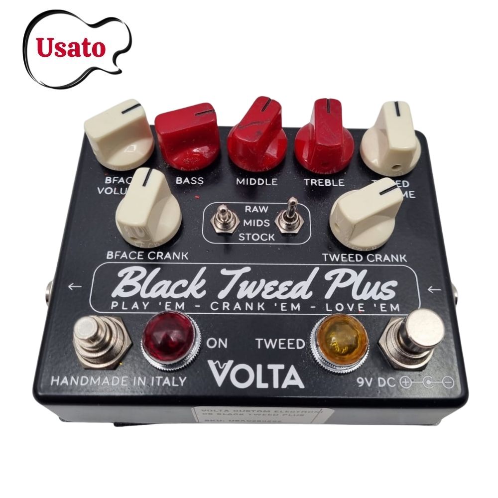 VOLTA CUSTOM ELECTRONICS BLACK TWEED PLUS